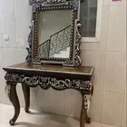 كنسول مدخل مع معلاق عبايات