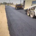 مقاول أسفلت جديد ومقشوط ومستخدم توريد وتنفيذ مع رش مادةMC1