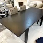 طاولة ايكيا خشب سوسدي مع 6 كراسي
