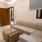 للايجار شقة مفروشه ب النعيرية غرفتين وصاله