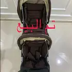 عربة أطفال توأم جديده