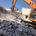 هدم مباني و حفر اراضي