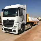 يتوفر لدينا تريلات سطحات للنقليات والاجار
