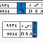 لوحة اسد 9934. السوم 4000