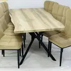 طاولات طعام خشب وسيراميك