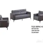 طقم كنب جلد مكتبي مودرن فخم و كنب انتظار