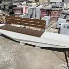 كراسى خرسانية جلسات حدائق مصدات تجميلية احواض زراع