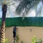 شبك عشبي اخضر للحدائق والاستراحات