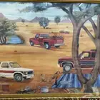 لوحه عليها براوز شرورة رسم عمرها 25