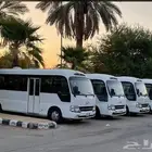 للايجار باصات (حافلات ) 30 راكب مع السائق