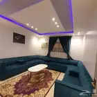 يوجد شقه عوائل مفروش للايجار الشهري