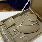 عقد مطلي فضه