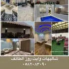 شاليهات وايت روز الطائف