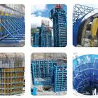 سقالات للبناء التجاري والصناعي