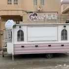 فود تراك للإيجار مطابق لمواصفات البلدية يحتوي ع مكينه ايسكر