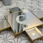 طاوله كبيره وطاولات خدمه