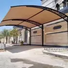 مظلات سواتر جميع اعمال الحداده