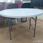 طاولات فايبر طاولات رخام