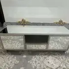 مكتبه زجاج لشاشه بلازما