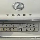 لوحه مميزه خصوصي 3001