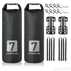 شنط دراجة ضد الماء تركب على الشوكة الأمامية (جديدة)