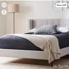 سرير ويست إلم مع مرتبة سيرتا ولباد كرز لينن   نظيف في الخبر