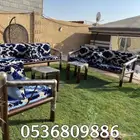 كراسي حديد بوية فرن للجلسات الخارجية