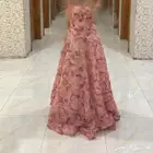 فستان وردي