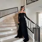 فستان اسود لبس مره واحده مقاسs