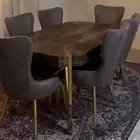 طاولة طعام 6 كراسي
