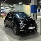 الأيقونة الإيطالية فيات 500 باب واحد ممشى 36 الف سوداء 2023