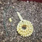 سبحة كهرمان ذروي مشخط تربل سوبر 60 قرام