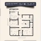 شقة 4 غرف على شارعين تحت الانشاء في افضل مواقع حي الصفا جدة