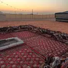 مخيم برد الشتاء قسم قسمين طريق ملهم