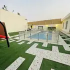 شاليه صغير كبير للايجار في جدة قسمين مجلسين استراحة شاليهات