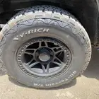جنوط ميثود 17 انش مع كفرات حجري جديده