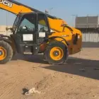 رافعات تلسكوبيه جي سي بي للإيجار