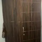 خزانه خشب دولاب بني دولاب زاويه