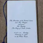 كتيب زيارة الملك فهد للبيت الابيض