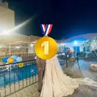 مسبح راحة واستراحة وشاليه وملعب كرة قدم