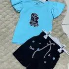 اطقم بناتي شورت قطن