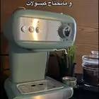آلة قهوه من نون جديده اللي معي بلون الاسود
