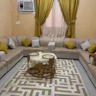 كنب للبيع مع الفرشه والستاره