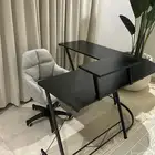 طاولة العاب ومكتب قيمنق على شكل حرف L