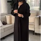 عبايه قماش كتان لمار واقف