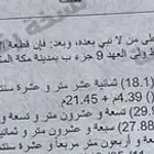 ارض مخطط 9 على شارعين 20 20 ب430 الف