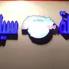 لوحة حروف بنشر ومغسلة سيارات للبيع