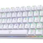 كيبورد k630 ميكانيكي اضاءة RGB باازرار سويتش احمر