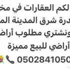 أراضي للبيع مميزة مخططات الصويدرة شرق المدينة بأسعار مناسبة