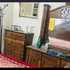 غرفه نوم كامله مع مرتبه500 ريال